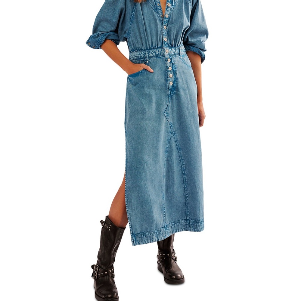 Free People Denim Dress